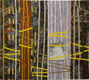 "In the Hay Field/Night"_39Hx44Winches_CWSmithAllRightsReserved